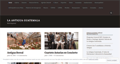 Desktop Screenshot of laantiguaguatemala.org