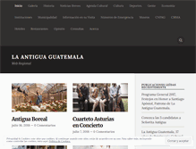 Tablet Screenshot of laantiguaguatemala.org